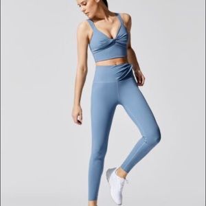 Carbon38 SIDE TWIST HIGH RISE FULL LENGTH LEGGING